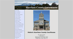 Desktop Screenshot of huerfano.us